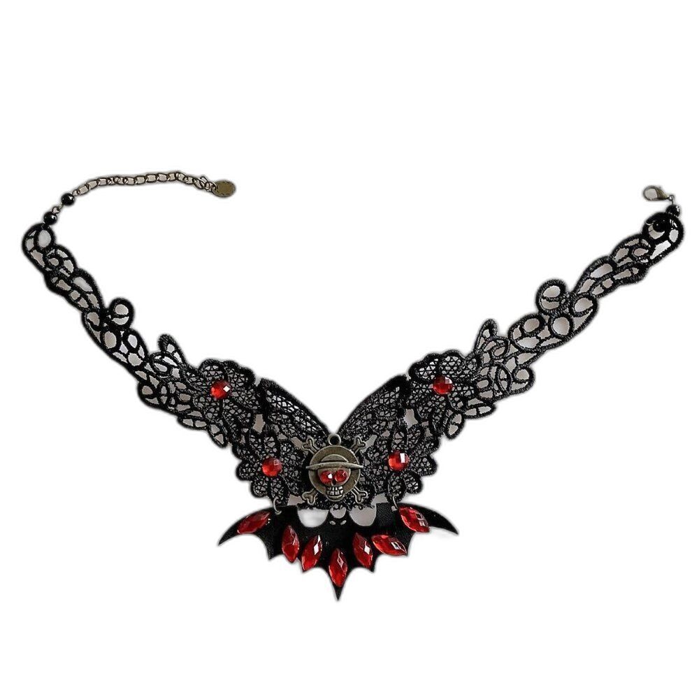 Goth Lace Choker Necklace Cosplay Costume